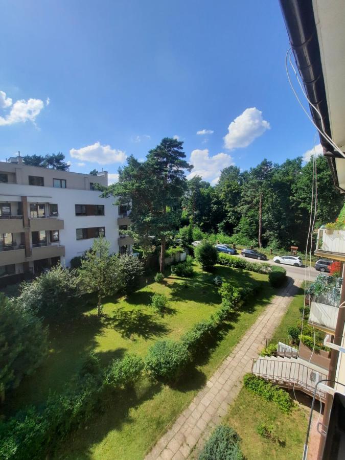 Ferienwohnung Apartament Zorzy Przy Instytucie Kardiologii Anin Warschau Exterior foto